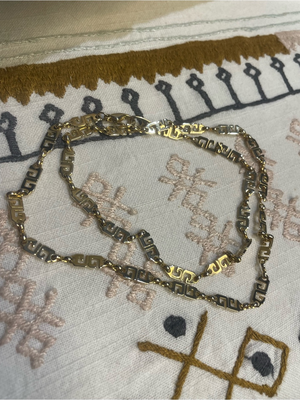 Luxury Athleisure 24” Classic Gold-Tone Chain Necklace
